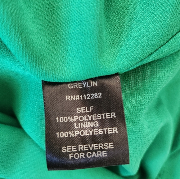 Anthropologie Greylin Green Fairycore Whimsical Dress Size S Christmas Dress - Picture 13 of 13